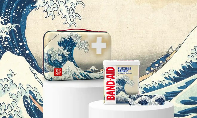 创可贴遇上艺术殿堂：Band-Aid 携手大都会博物馆推出艺术联名系列
